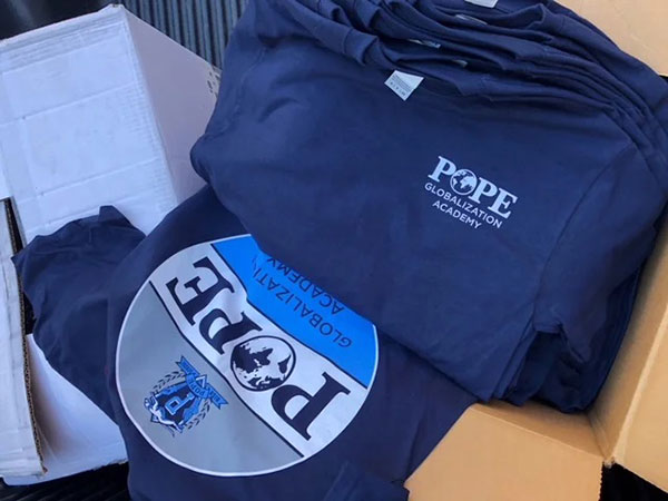 Pope t-shirts